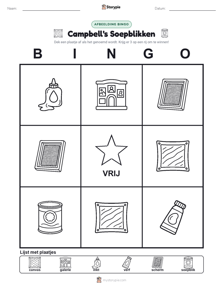 Afbeelding Bingo