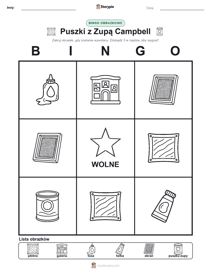 Bingo obrazkowe