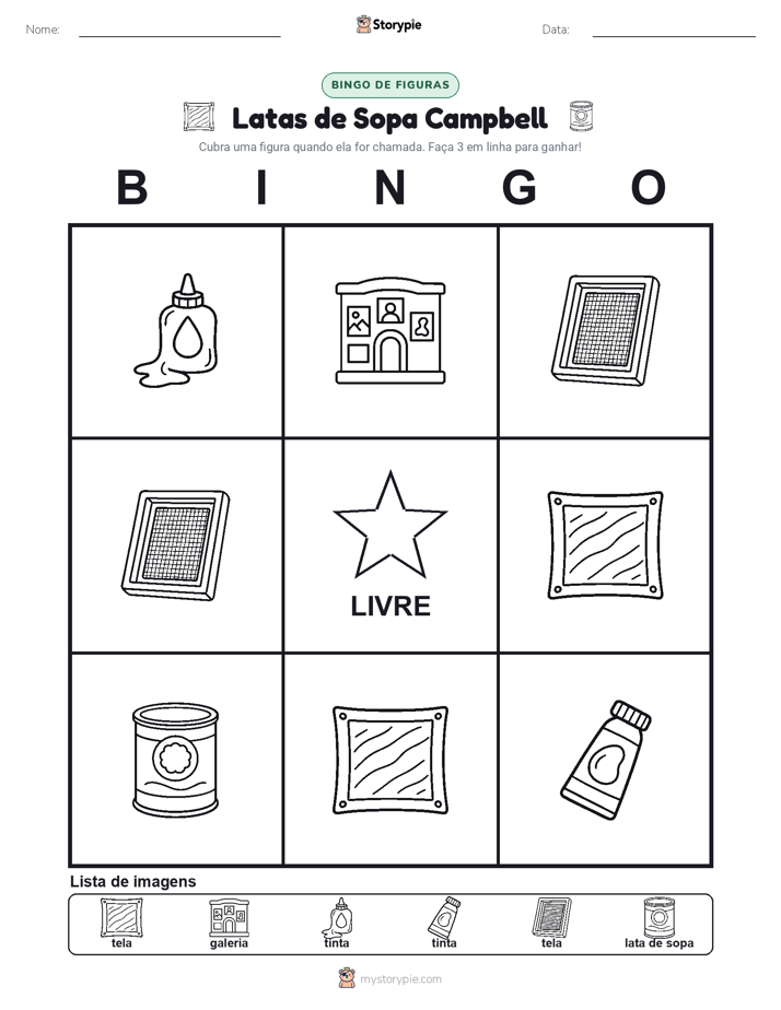 Bingo de Imagens