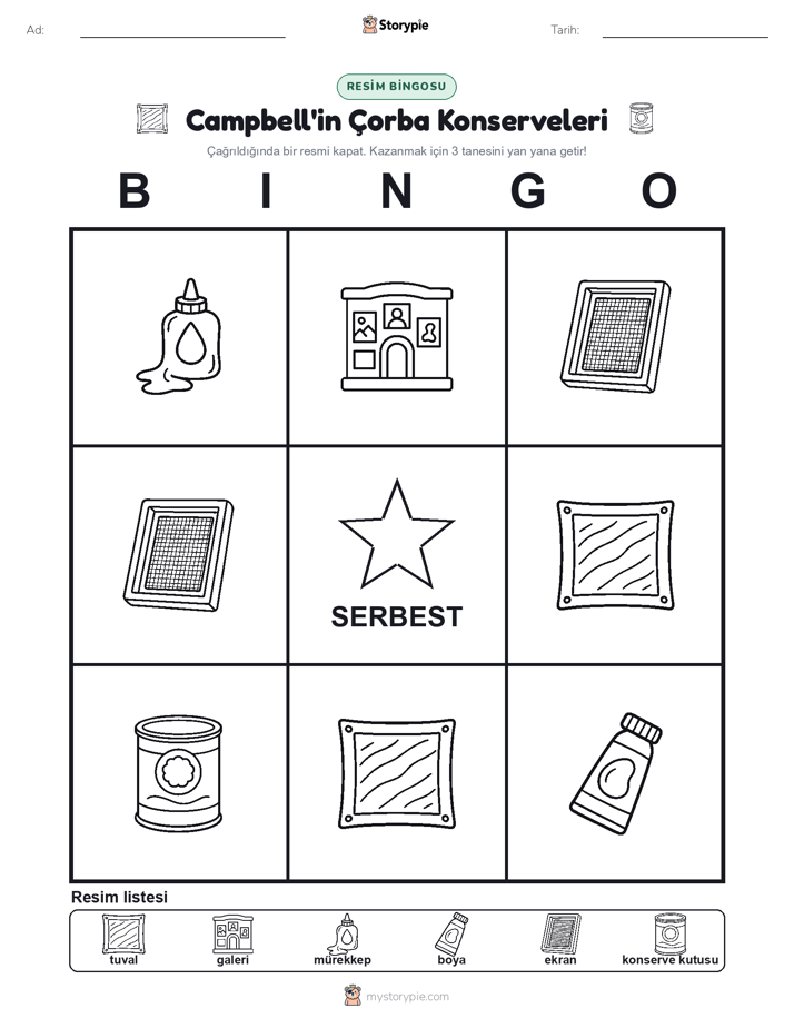 Resim Bingo