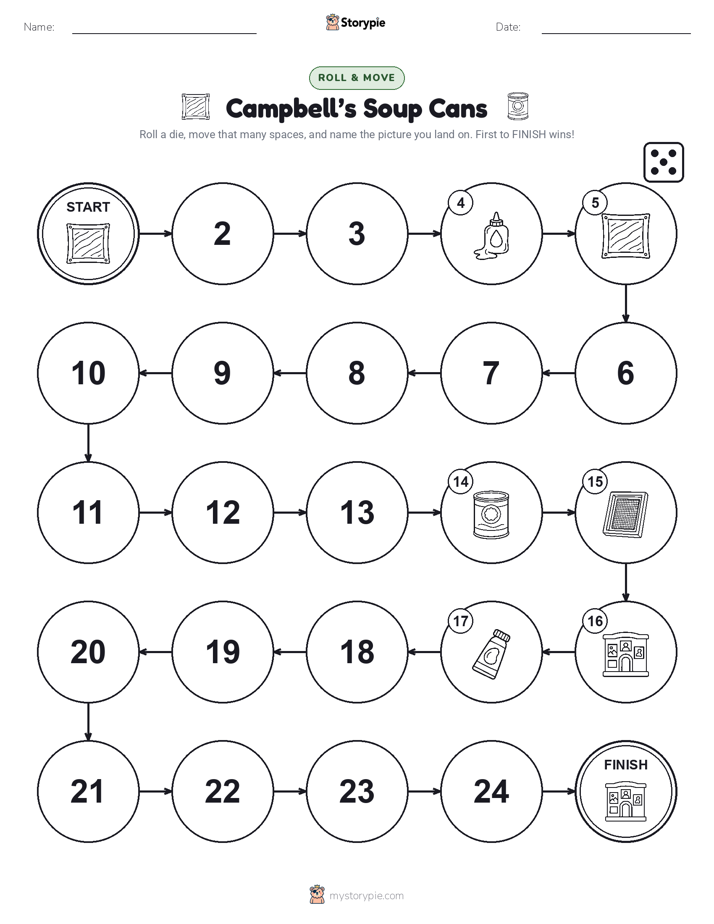 Roll & Move Game