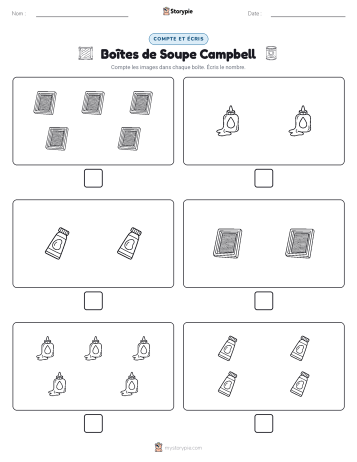 Compter & Écrire