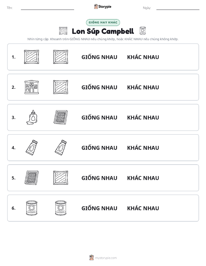 Giống Hay Khác
