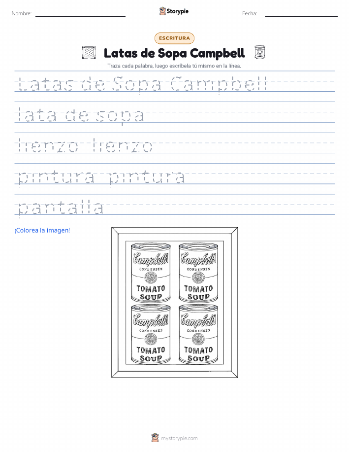 Práctica de Escritura