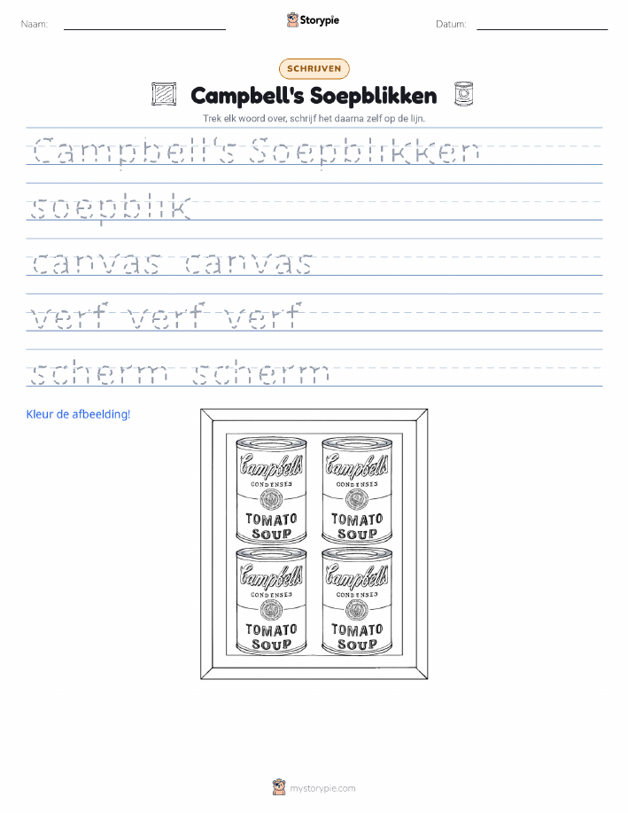 Schrijf Oefening