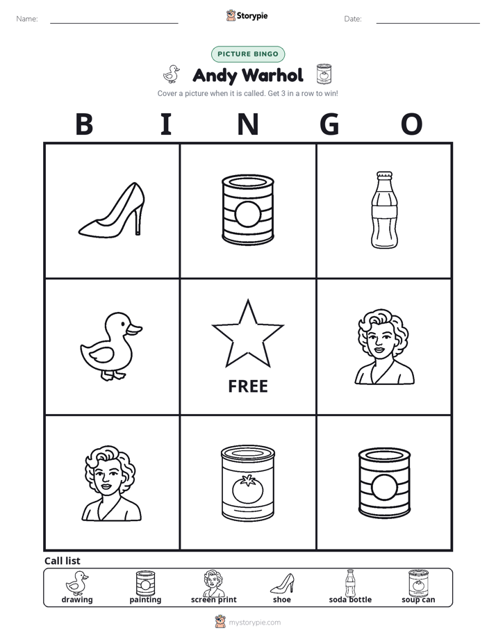 Picture Bingo