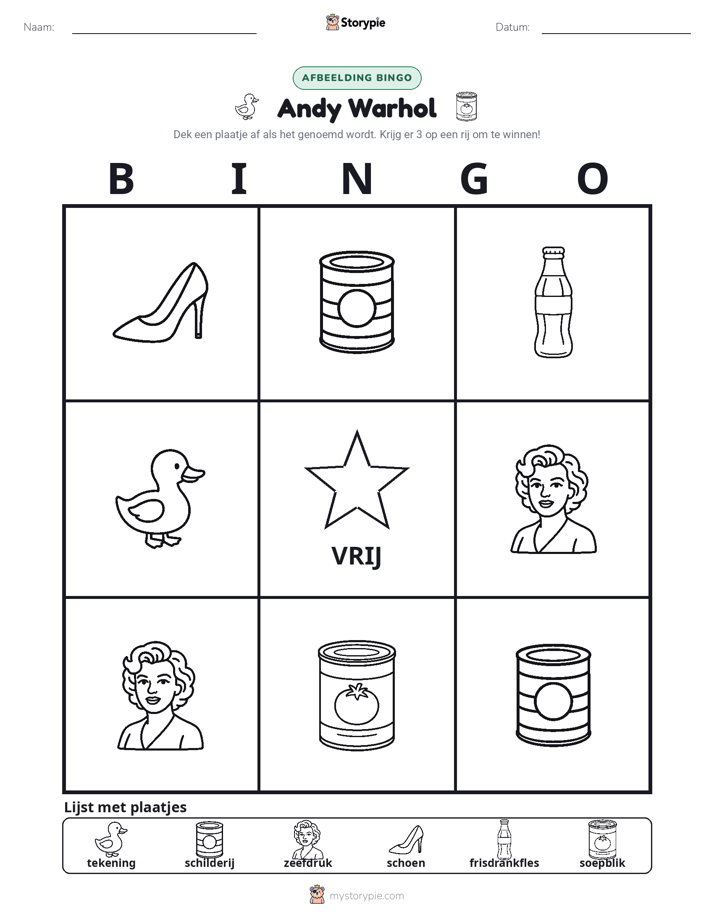 Afbeelding Bingo