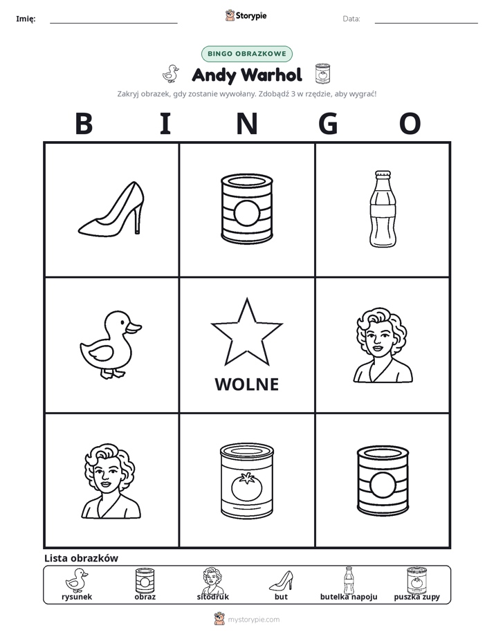 Bingo obrazkowe