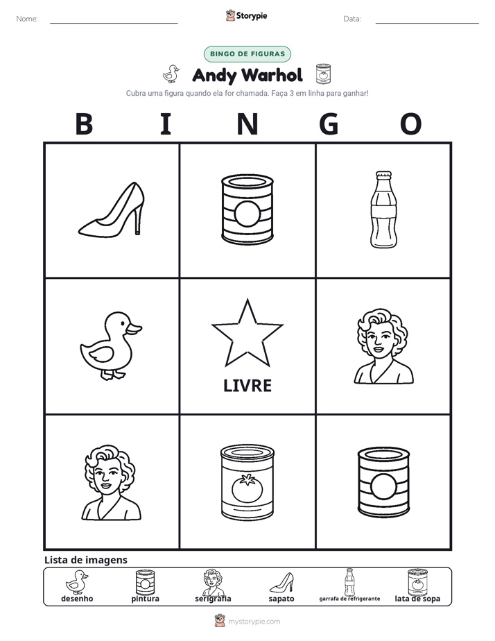 Bingo de Imagens