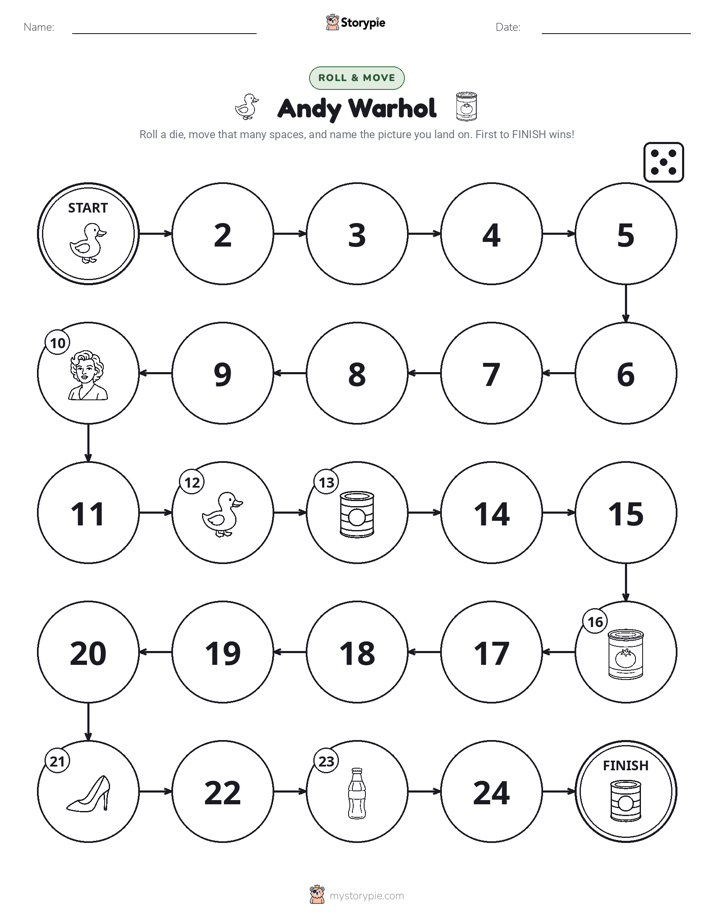 Roll & Move Game