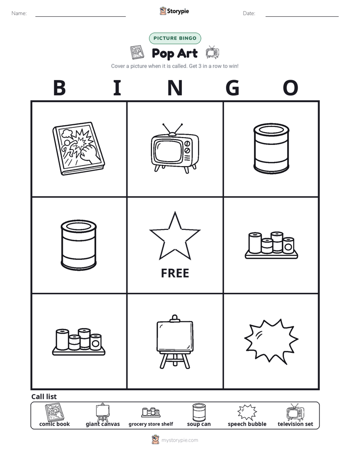 Picture Bingo