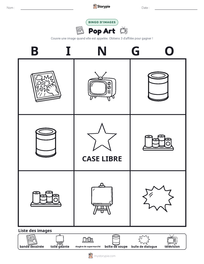 Bingo d'Images