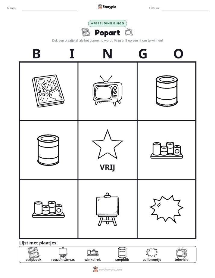 Afbeelding Bingo