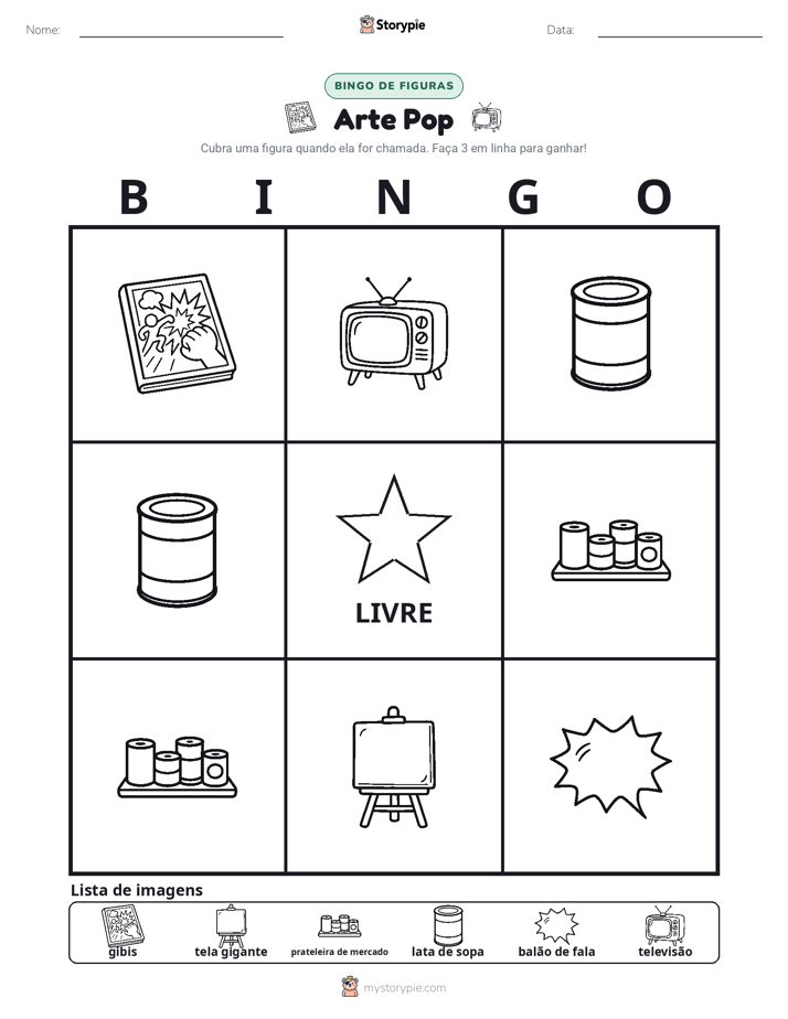 Bingo de Imagens