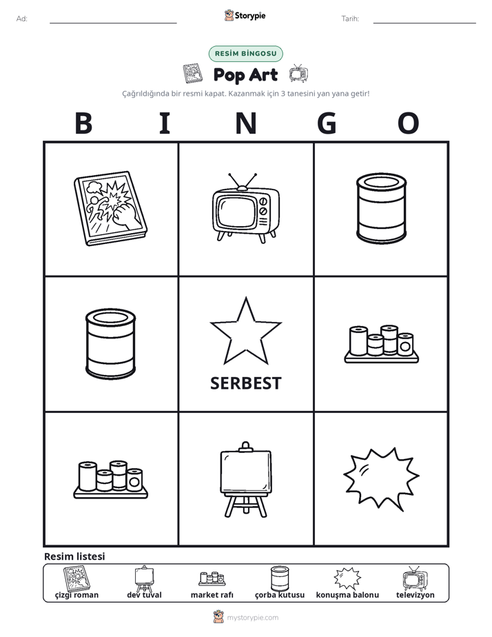 Resim Bingo