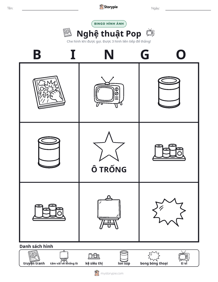Bingo Hình Ảnh