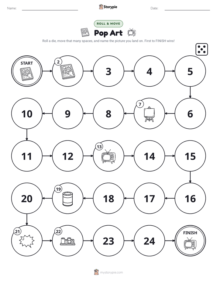 Roll & Move Game