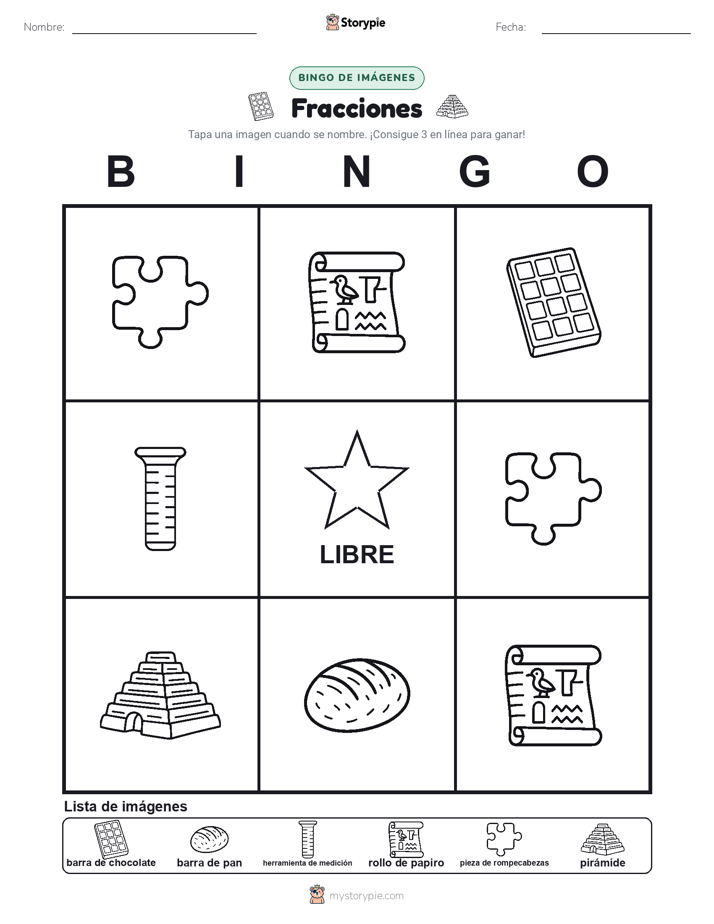 Bingo de Imágenes