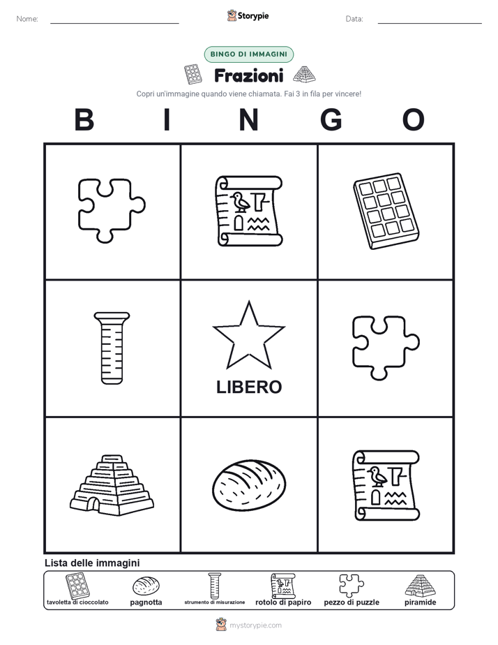Bingo delle Immagini