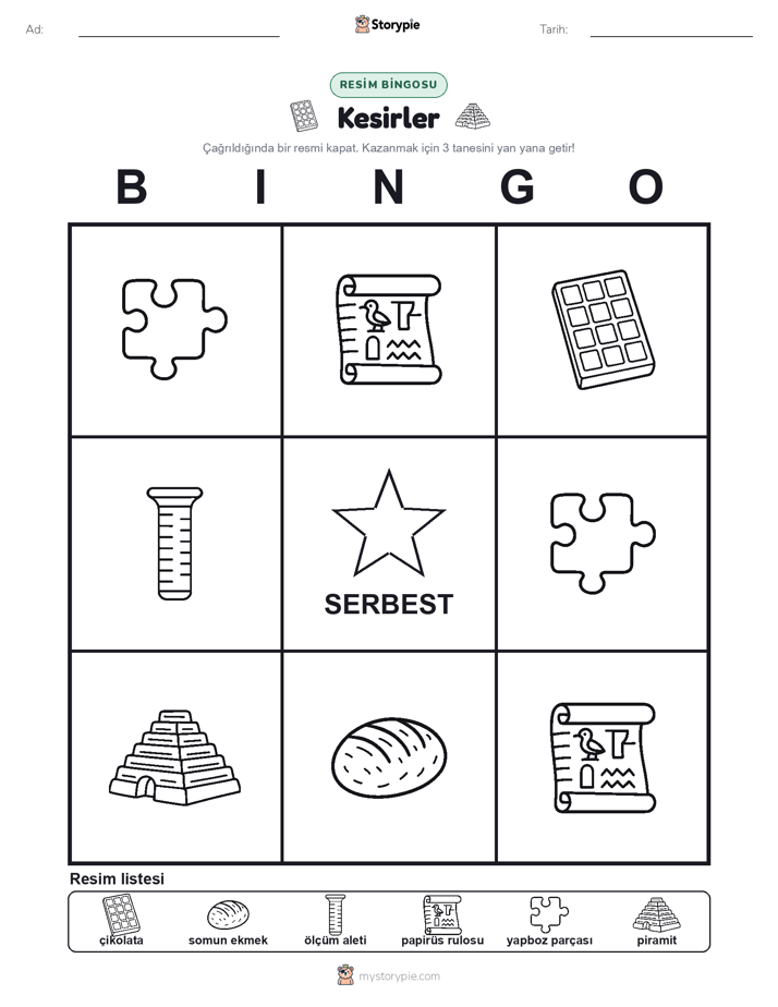 Resim Bingo