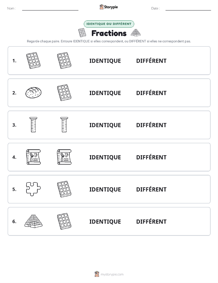Identique ou Différent