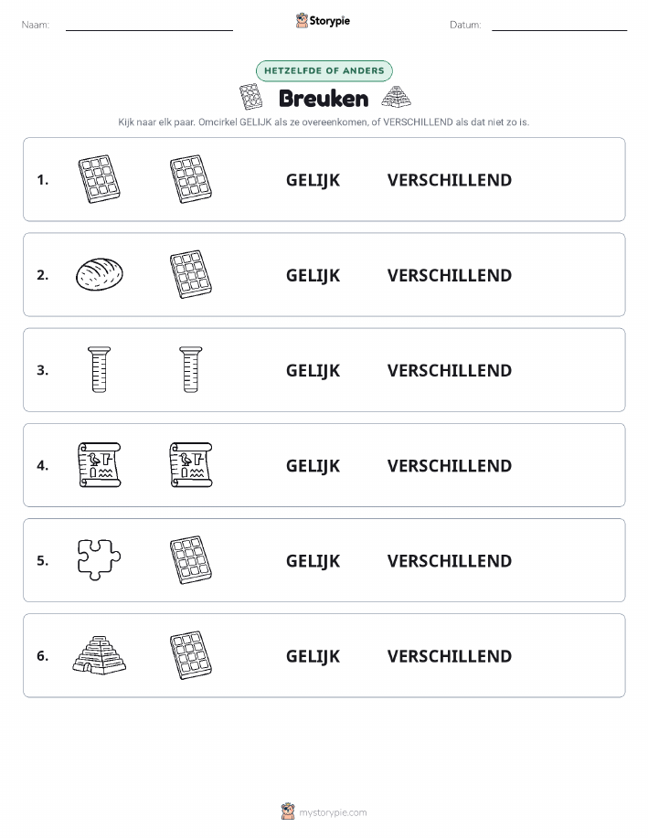 Zelfde of Verschillend