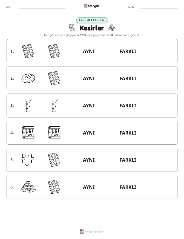 Aynı mı Farklı mı