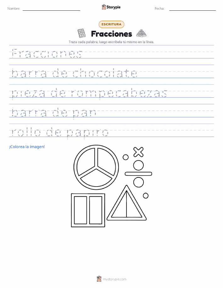 Práctica de Escritura