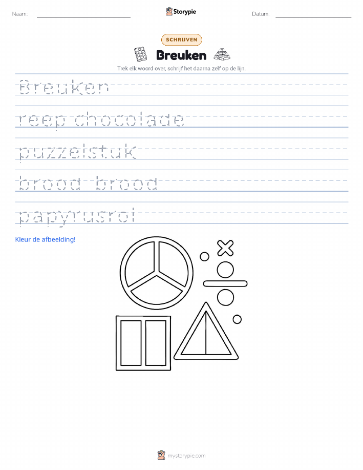 Schrijf Oefening