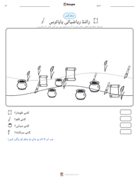 رائنڈ ریاضیاتی پاپائرس پرنٹ کرنے کے قابل ورکشیٹ کا پیش نظارہ