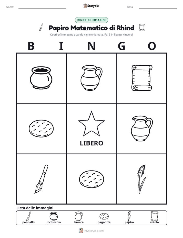 Bingo delle Immagini