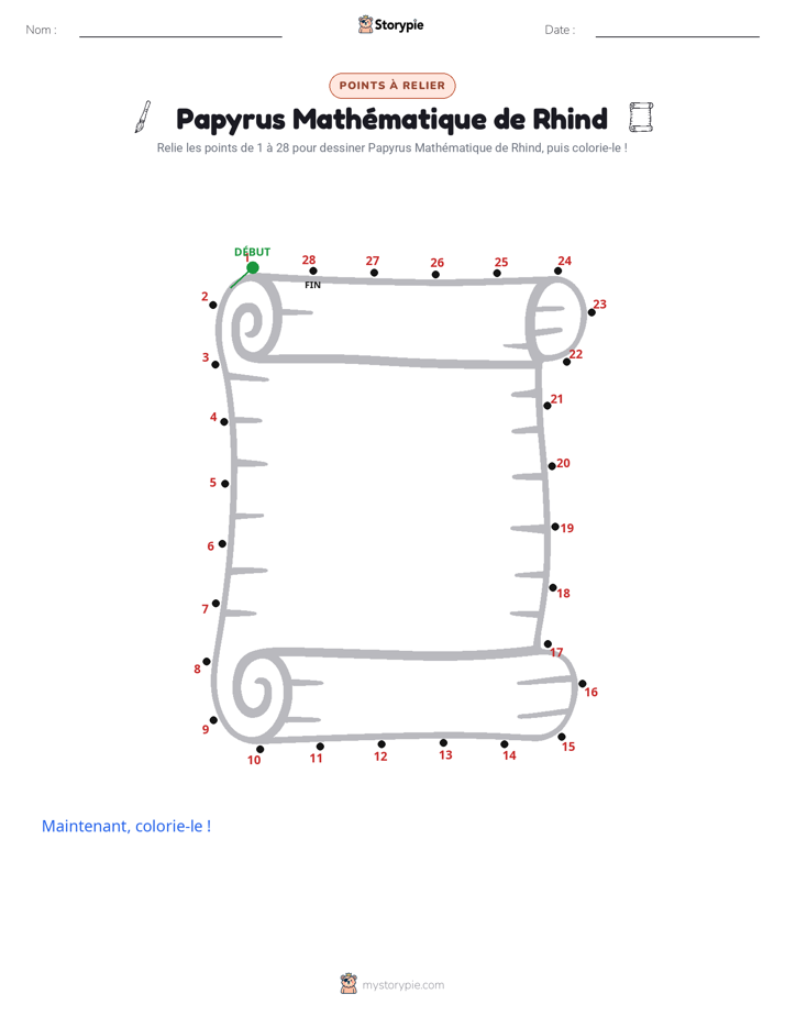 Relie les points