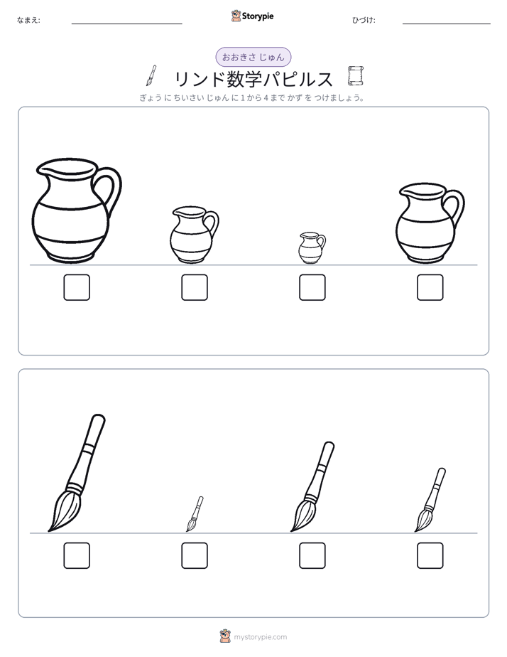 サイズ順