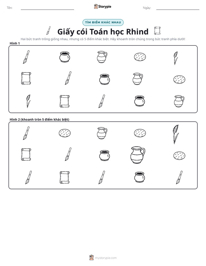Tìm Sự Khác Biệt