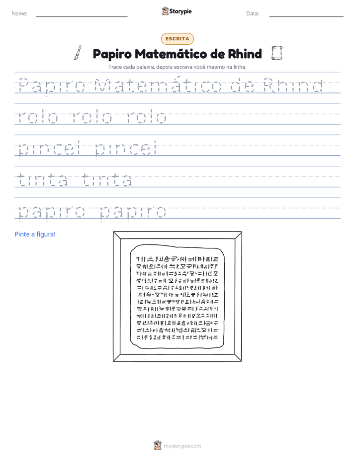 Prática de Escrita