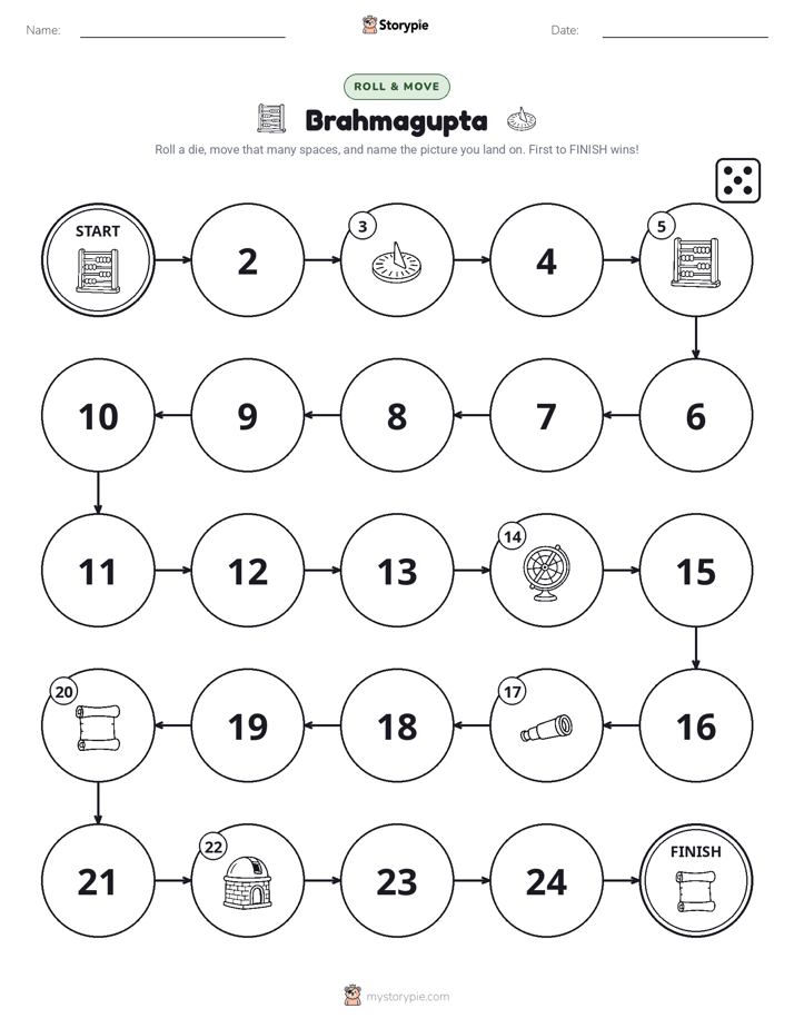 Roll & Move Game
