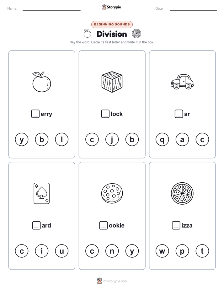 Beginning Sounds