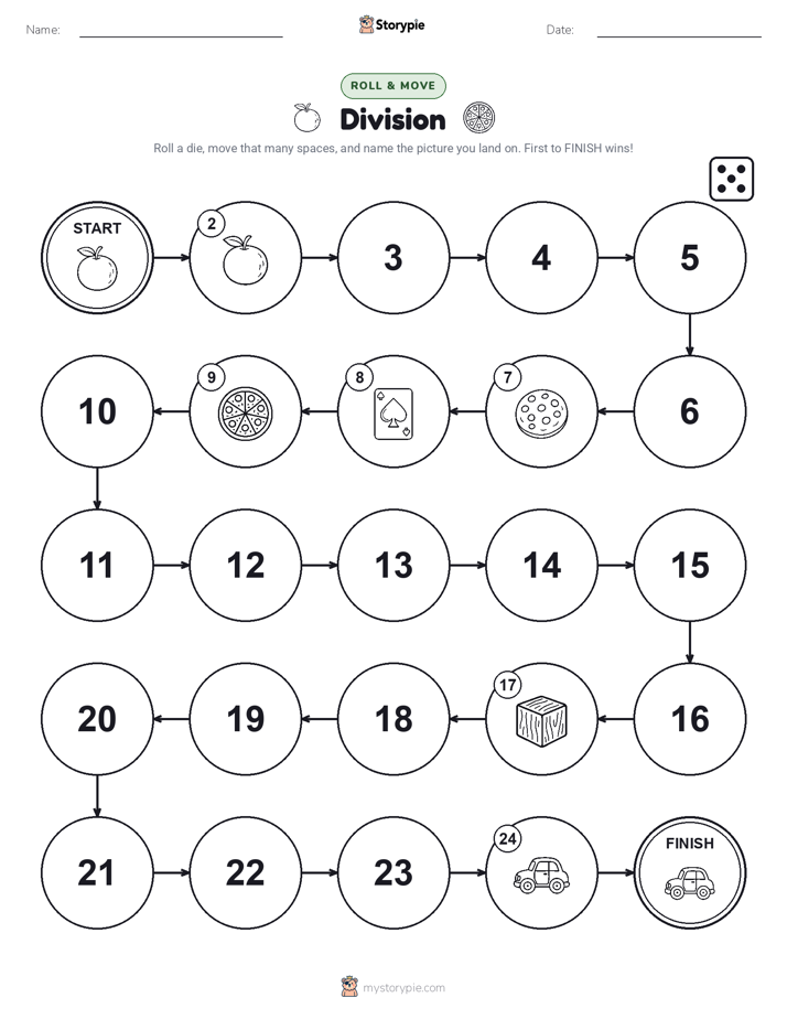 Roll & Move Game