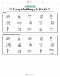 Xem trước tài liệu in sẵn Phong trào Dân quyền Hoa Kỳ