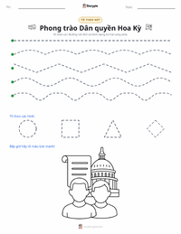 Xem trước tài liệu in sẵn Phong trào Dân quyền Hoa Kỳ