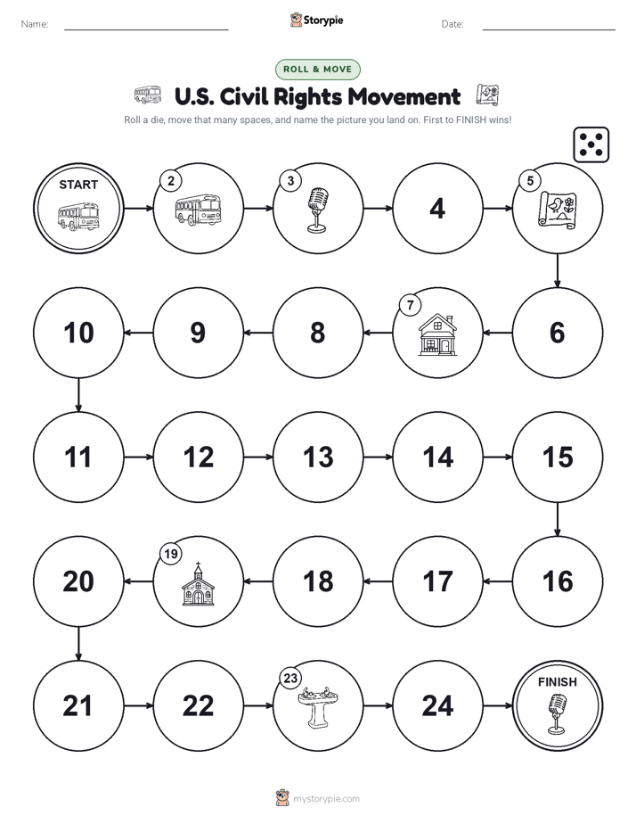 Roll & Move Game