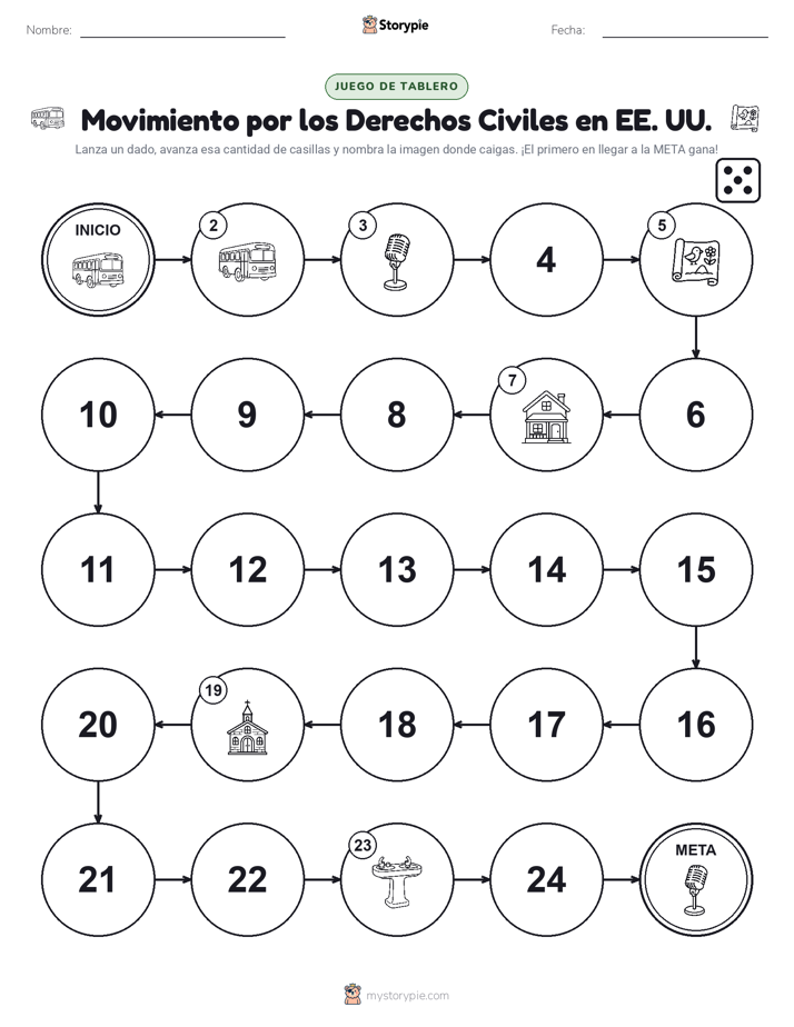 Juego de Rueda y Avanza