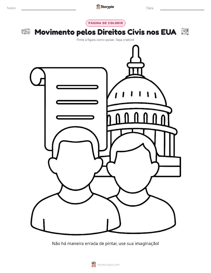 Página para colorir