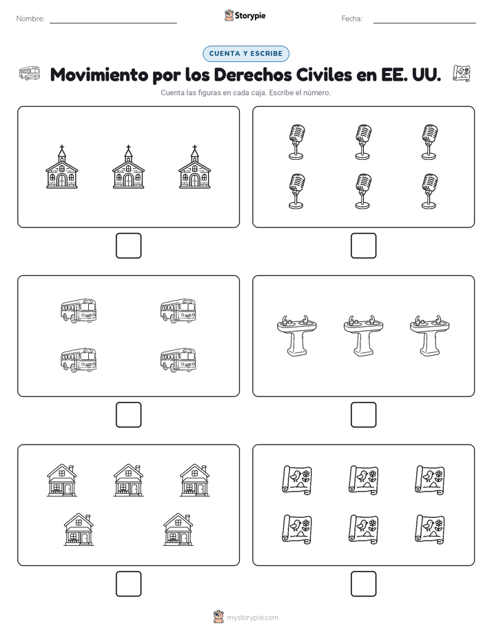 Cuenta y Escribe