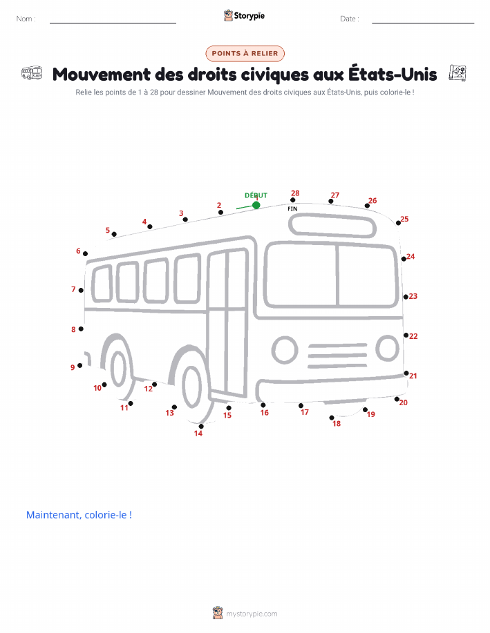 Relie les points