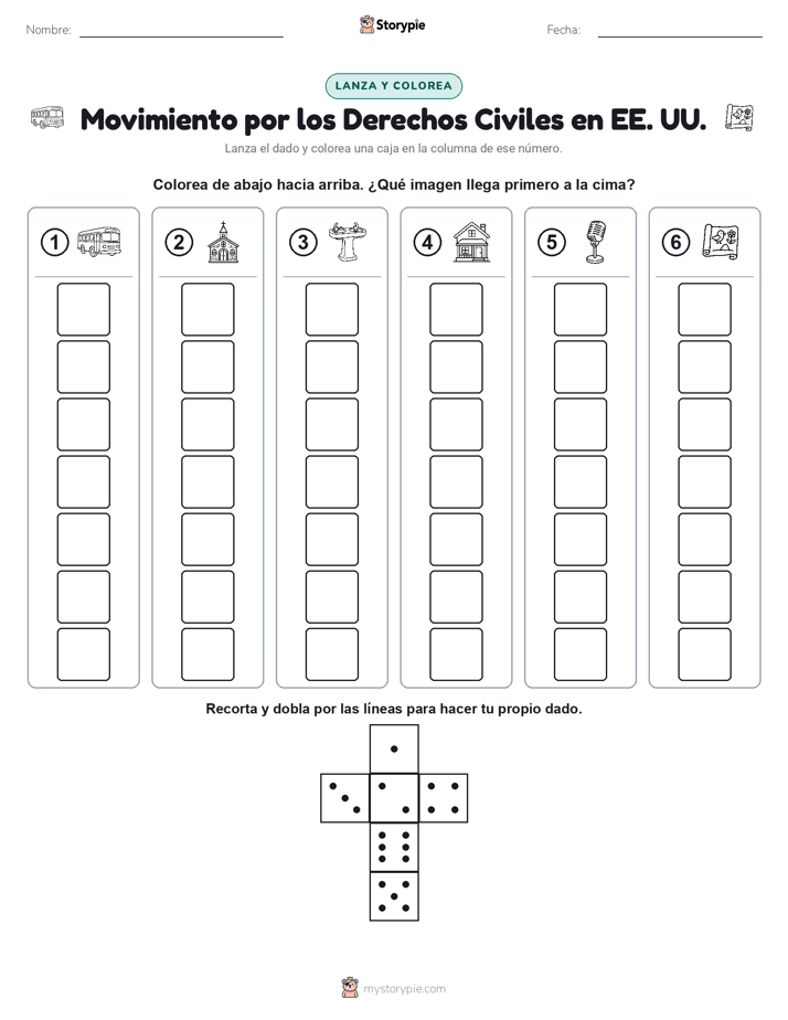 Rueda y Colorea