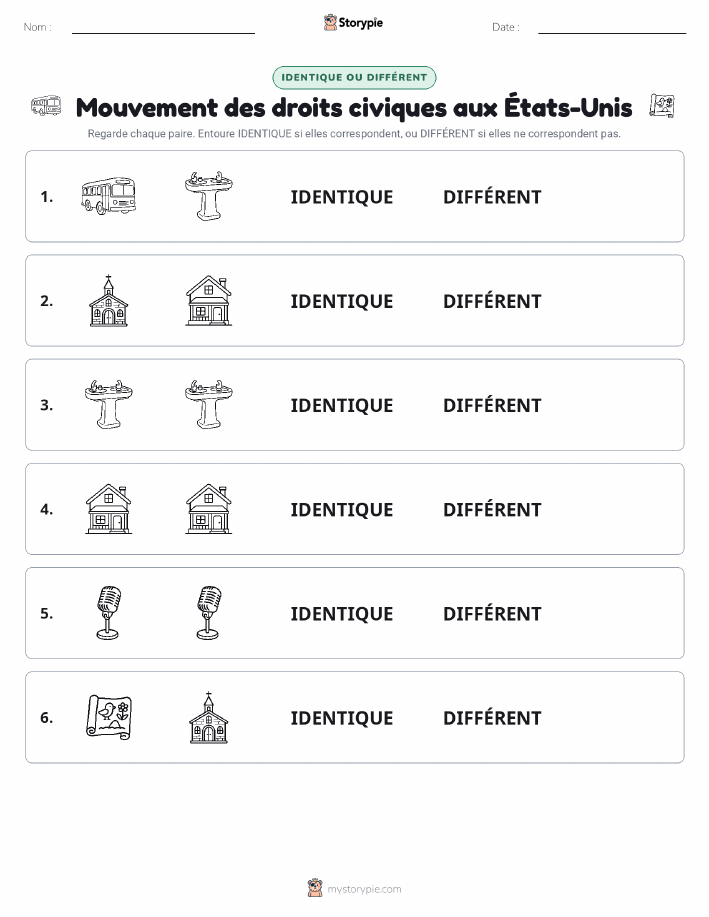 Identique ou Différent