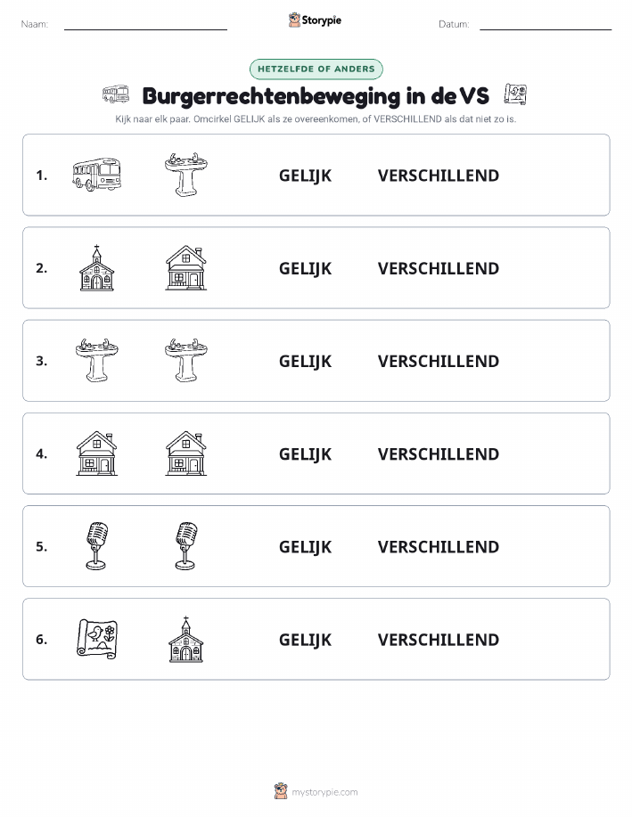 Zelfde of Verschillend