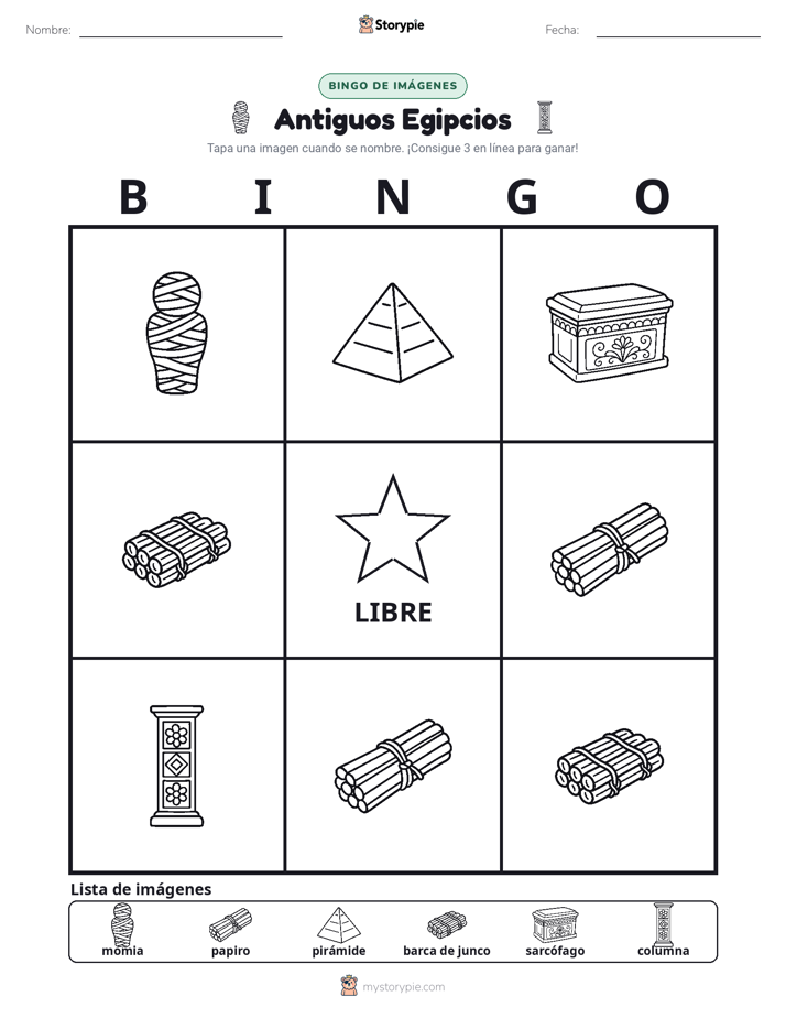Bingo de Imágenes