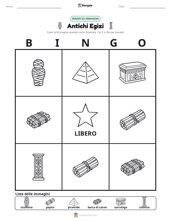 Bingo delle Immagini